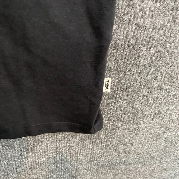 VANS Dress Womens XS Tank Black Shift Scoop Neck Sleeveless Lagenlook Casual - Picture 4 of 11